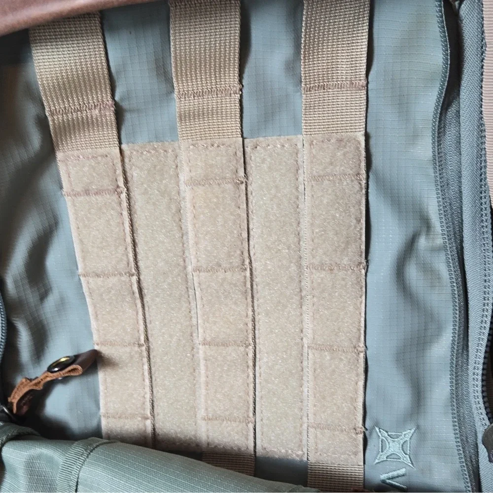Vertx Tactical Backpack Nylon Green Beige Divider‎ System Zip Unisex Adults